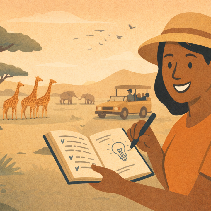 Safari: Our private field journal