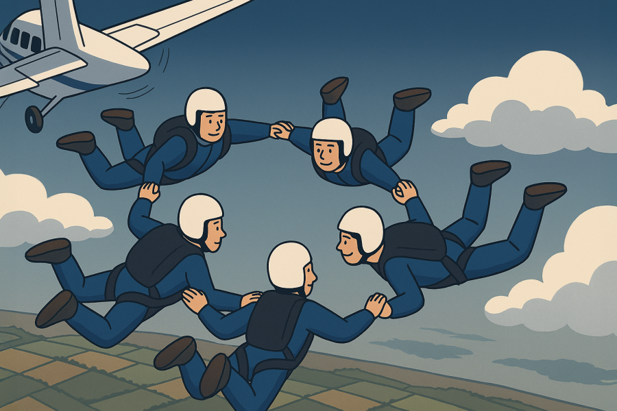 Teams growing together through experience
